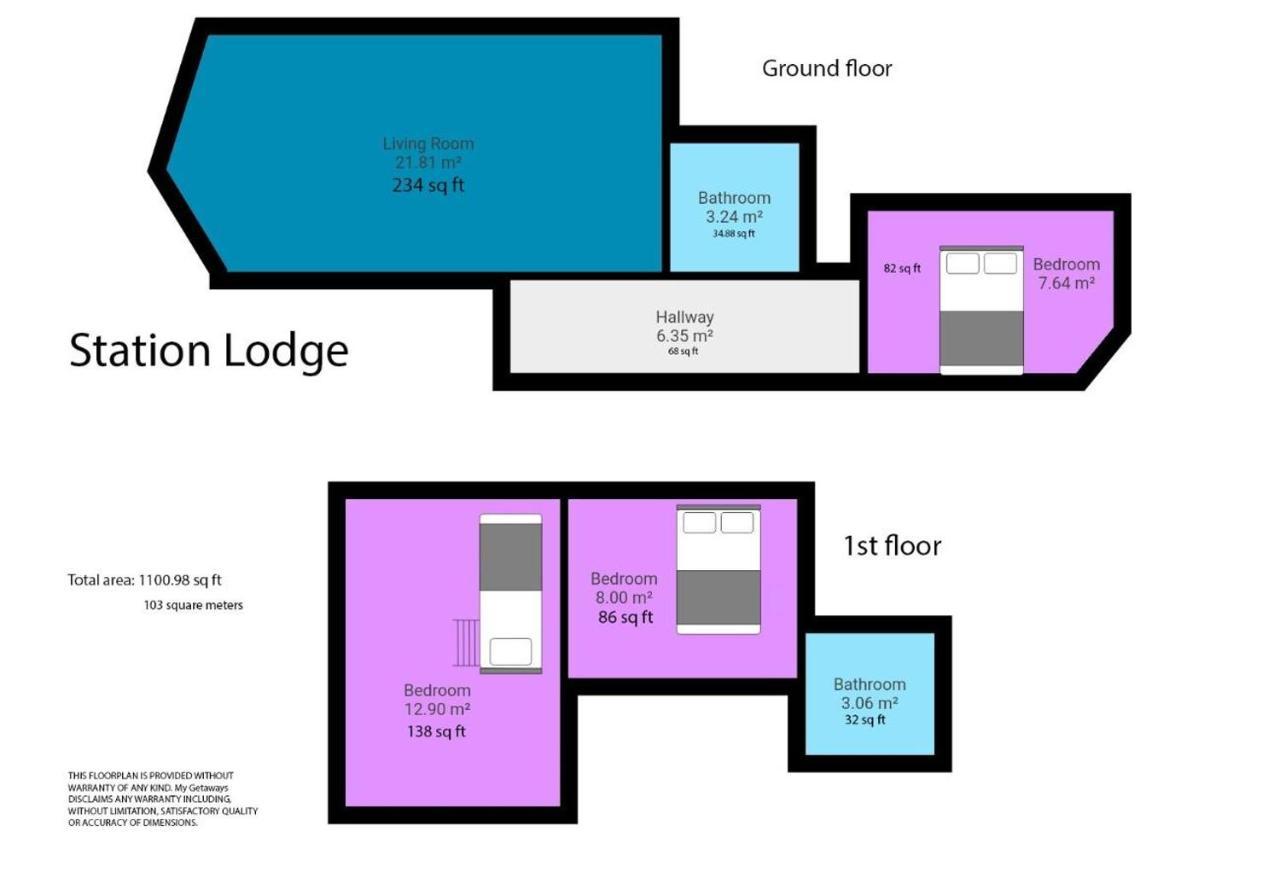 Station Lodge By My Getaways Hove Extérieur photo